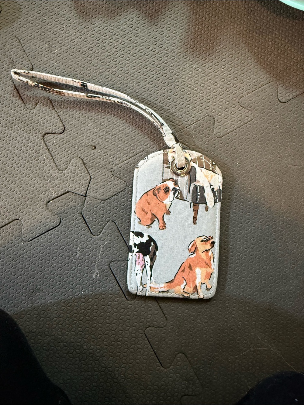 Vera Bradley luggage tag